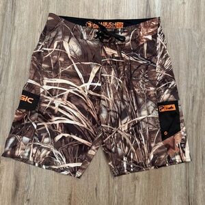 Pelagic Camo Print Board Shorts